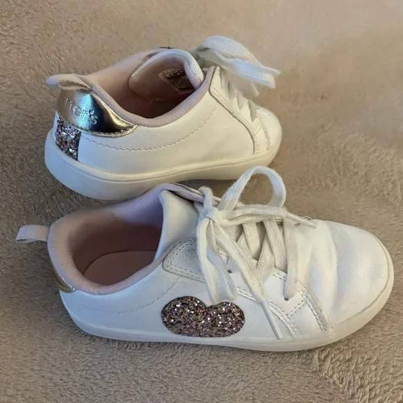 Carter's Shoes Carters Girls Glitter Heart Size Toddler